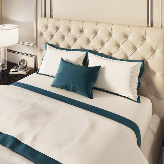 Флер №7 КПБ сатин Евро 4н