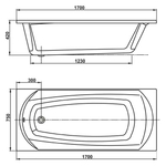 Акриловая ванна VAGNERPLAST CAVALLO 150