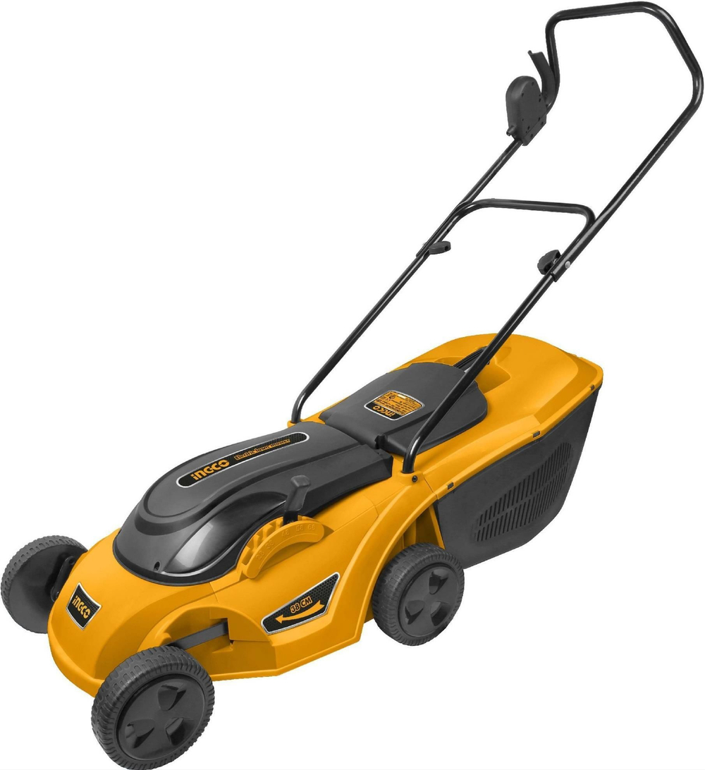 Газонокосилка электрическая INGCO LM383 INDUSTRIAL 1600 Вт 380 мм 50 л