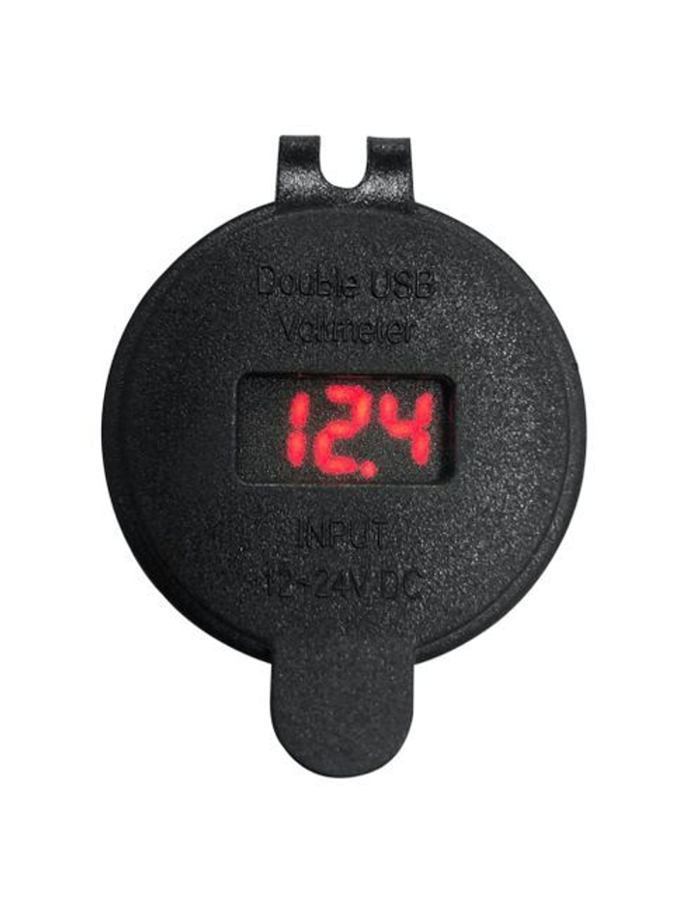 Разъем USB 5В 4.2А и вольтметр цифровой 5-30 В