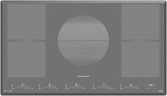 Индукционная стеклокерамич. панель MAUNFELD CVI905SFLGR Inverter