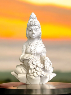 Статуэтка лакшми и диффузор для дома на подносе