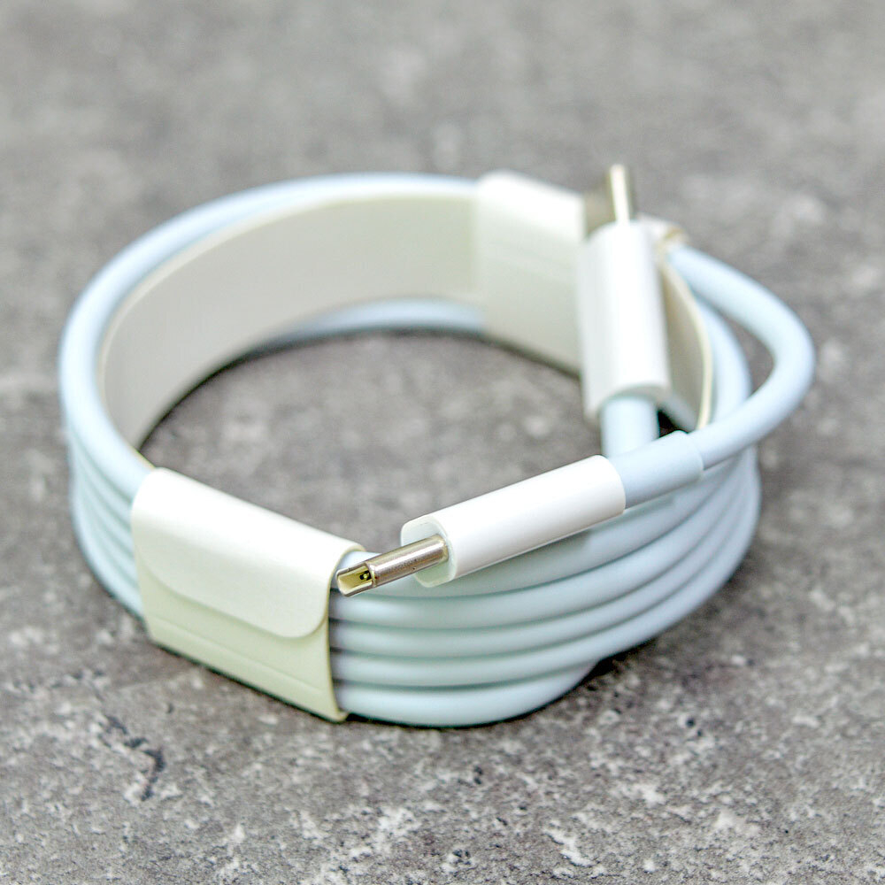 Кабель для мобильных устройств Energy ET-33 USB-С/USB-C, 1м, 60Вт, белый