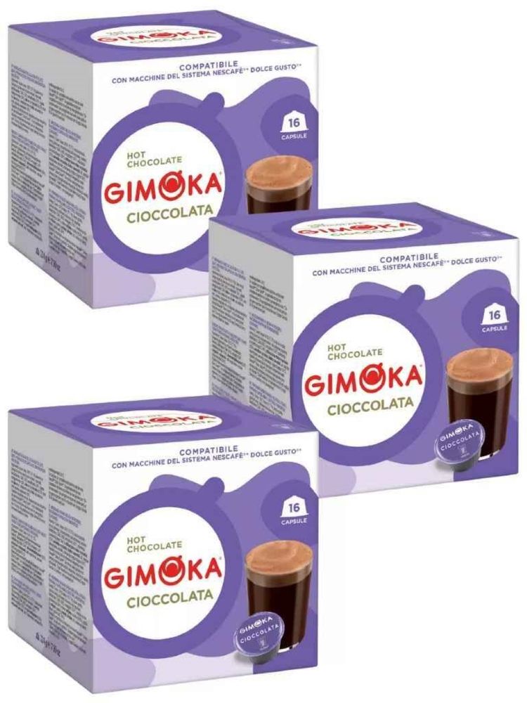 Шоколад в капсулах Dolce Gusto Gimoka Cioccolata 96 шт