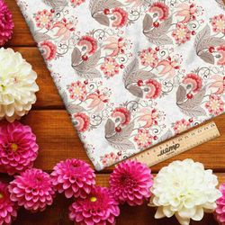 Ткань мембрана модные букеты