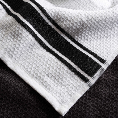 Набор из двух кухонных полотенец Elvin | черный