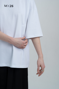 Футболка oversize из плотного трикотажа