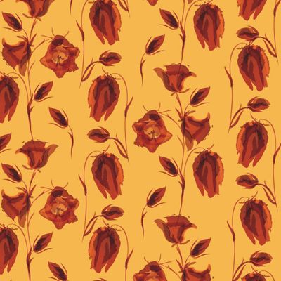 красные колокольчики