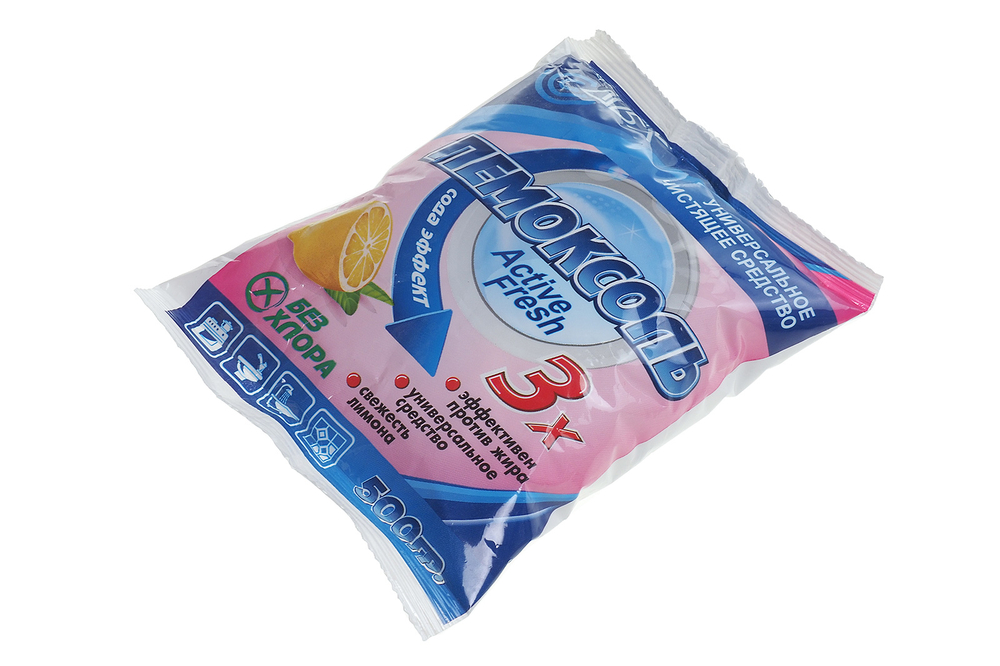 Чистящее средство Пемоксоль универсальное ассорти 500г порошок пакет /400г для Файдюка