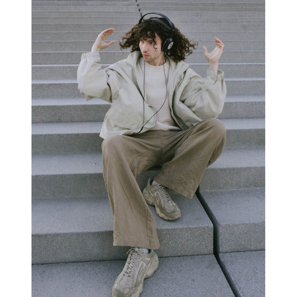 Ветровка БИЧ Оверсайз Молоко