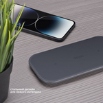 Беспроводная зарядная станция Charging Station Dual, 40Вт, черный