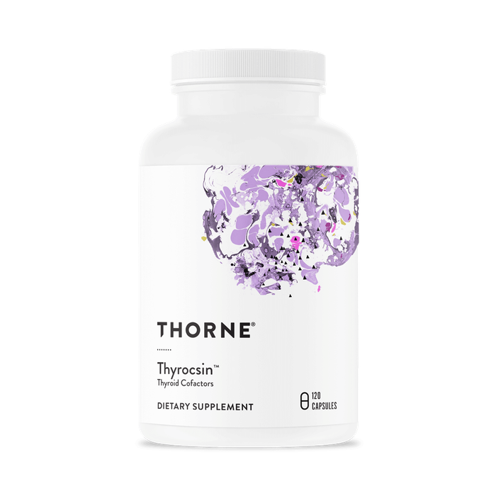 Кофакторы для щитовидной железы, Thyrocsin, Thorne Research, 120 капсул