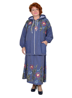 Юбка летняя джинсовая Варвара