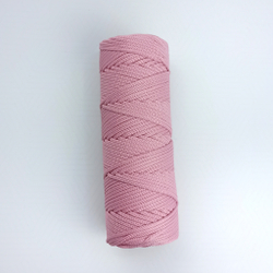 Полиэфирный шнур круглый 3 мм Розовый