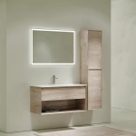 Тумба с раковиной Sancos Marmi 1.0 MR1.0100EG дуб галифакс натуральный
