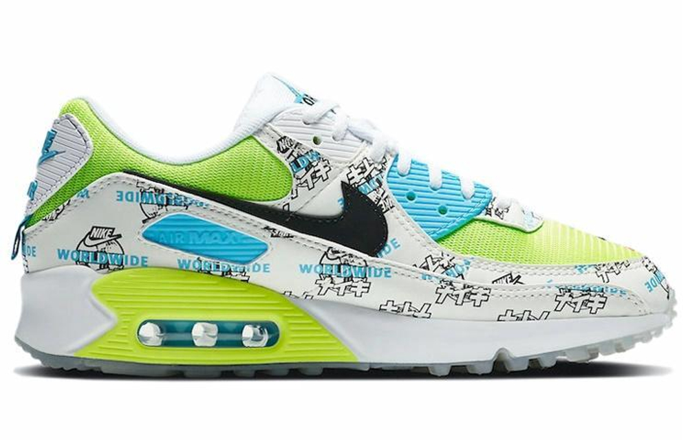 Кроссовки Nike Air Max 90 Worldwide Pack (Женская размерная сетка)