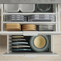 IKEA GARNITYREN  (ИКЕА ГАРНИТЙРЕН)  -  Миска с крышкой, набор из 5 штук, разные цвета