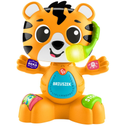 Fisher-Price - Танцующий и обучающий Тигруля Развивающая игрушка с музыкой и светом HYL33 / артикул   HYL33  / GTIN 194735250028