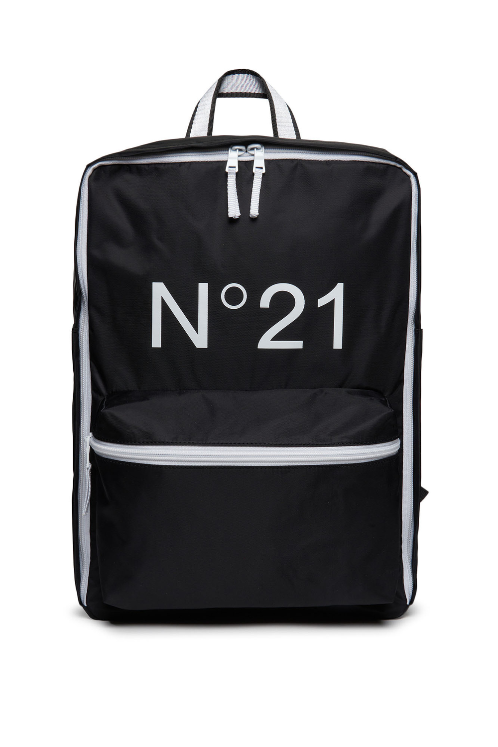 Рюкзак №21 Черный/Термопринт: белый №21 (*)