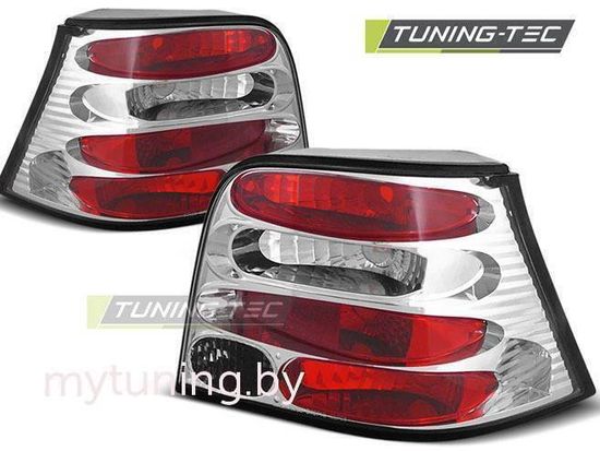 Задние фонари VW Golf 4 chrome