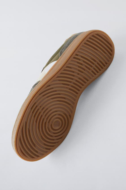 ZARA КОМБИНИРОВАННЫЕ КРОССОВКИ, ЗЕЛЕНЫЙ ХАКИ