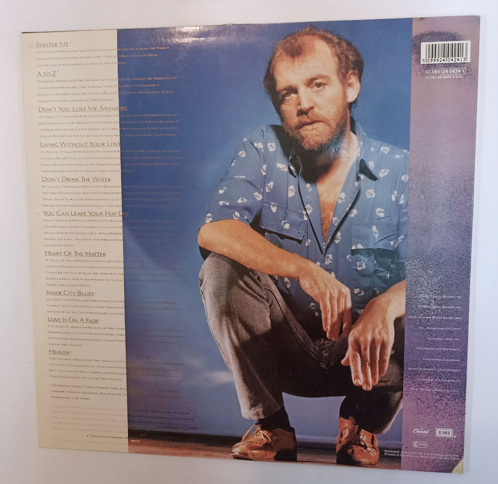 Винтажная виниловая пластинка LP Joe Cocker Cocker (Germany 1986)
