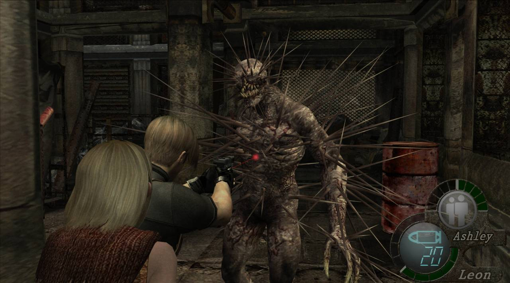 Resident Evil 4 (2005) (диск для PS4, полностью на английском языке)