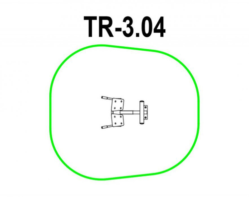 Уличный тренажёр Гиперэкстензия-2