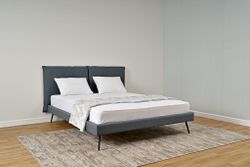 Кровать Сильвия 1,6 (Лагуна Пепел), ДСВ-Мебель