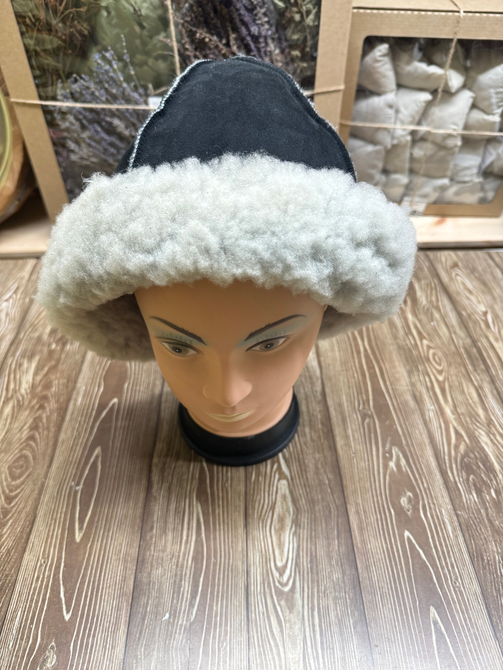 Шапка меховая премиум