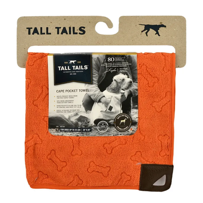 Rosewood полотенце для животных микрофибра "tall tails", оранжевое, 51х51см