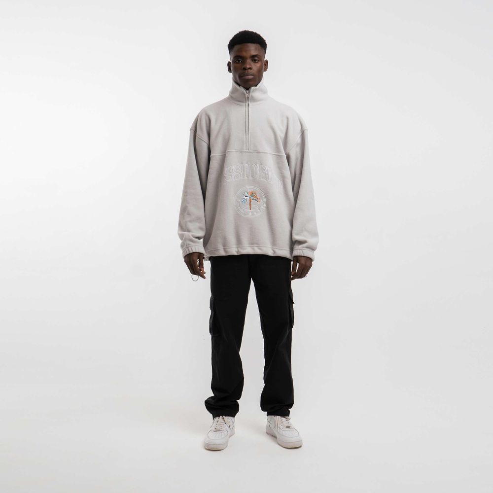 Толстовка Dissident Флисовая "DZ" Серая