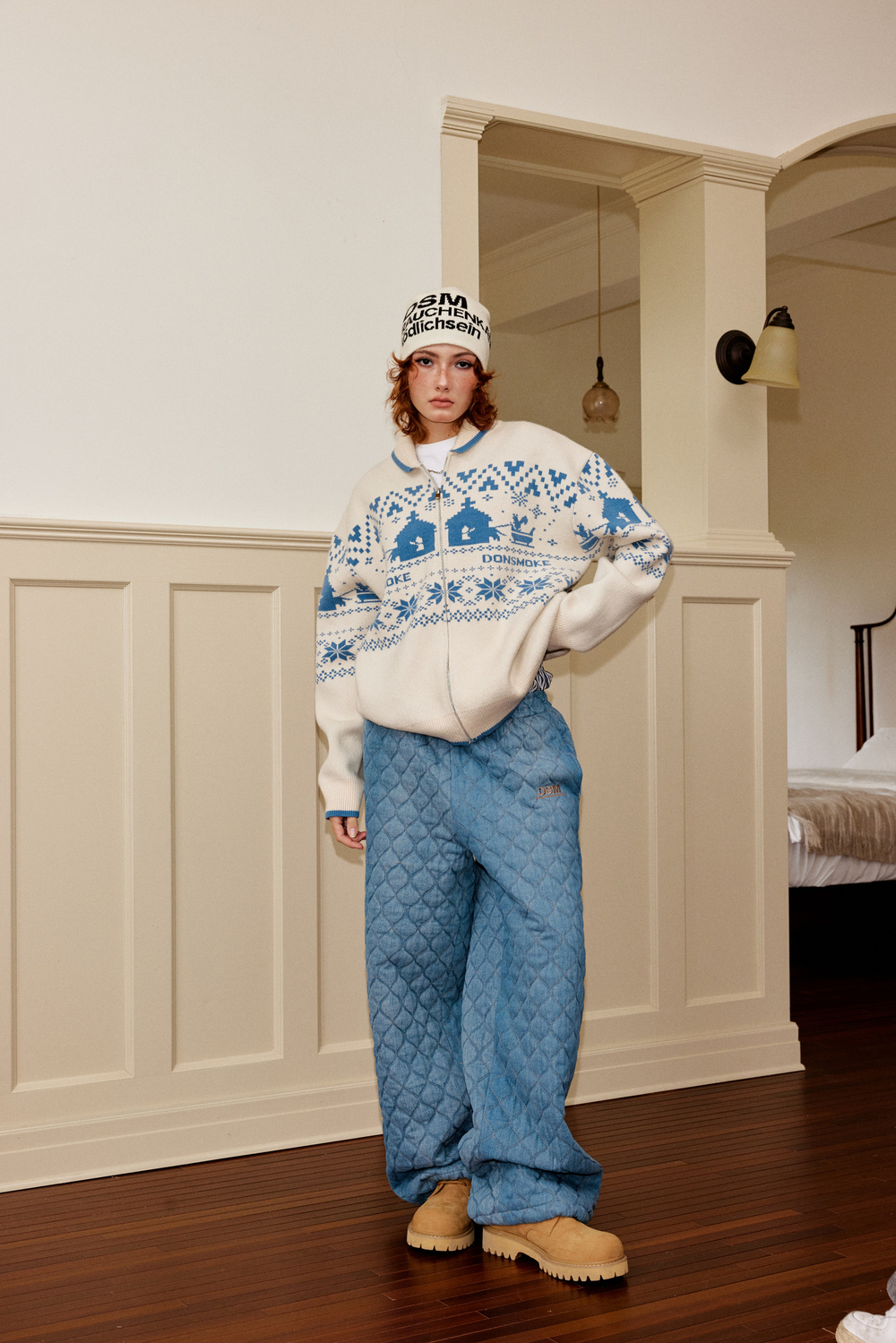 Кардиган DONSMOKE "Winter Coming" Zip Cardigan