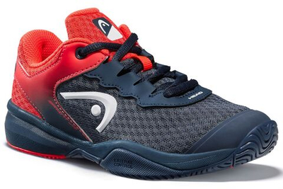 детские Кроссовки теннисные Head Sprint 3.0 Junior - midnight navy/neon red