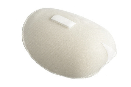 РК-15/А Плечевые накладки реглан обшитые с контлентой, 15*165*110мм HobbyPro (белый)