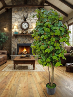 Искусственный Дуб 220см в техническом кашпо