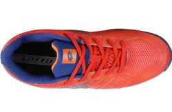 Детские теннисные кроссовки Lotto Mirage 300 III ALR JR - nectarine/royal gem