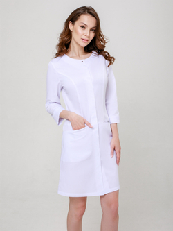 Халат медицинский женский | Х-248к 3/4 клеон проф