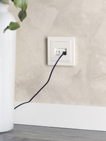 BRITE Розетка двойная RJ11+RJ45 кат.5E РК/Т12-БрЖ жемчуг IEK