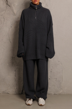 Брюки вязаные