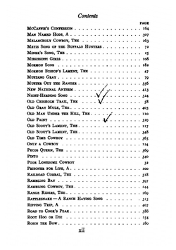 Cowboy songs and other frontier ballads | John Avery Lomax