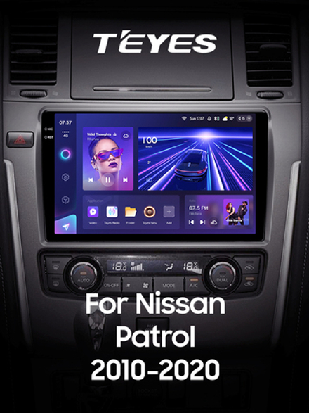 Teyes CC3 2K 10,2"для Nissan Patrol 2010-2020