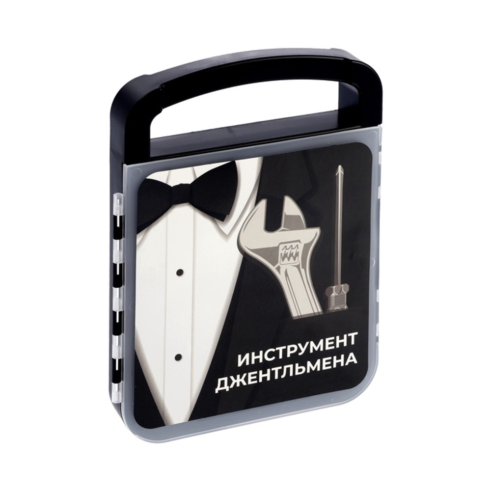 Набор инструментов ТУНДРА, подарочный пластиковый кейс, 22 предмета