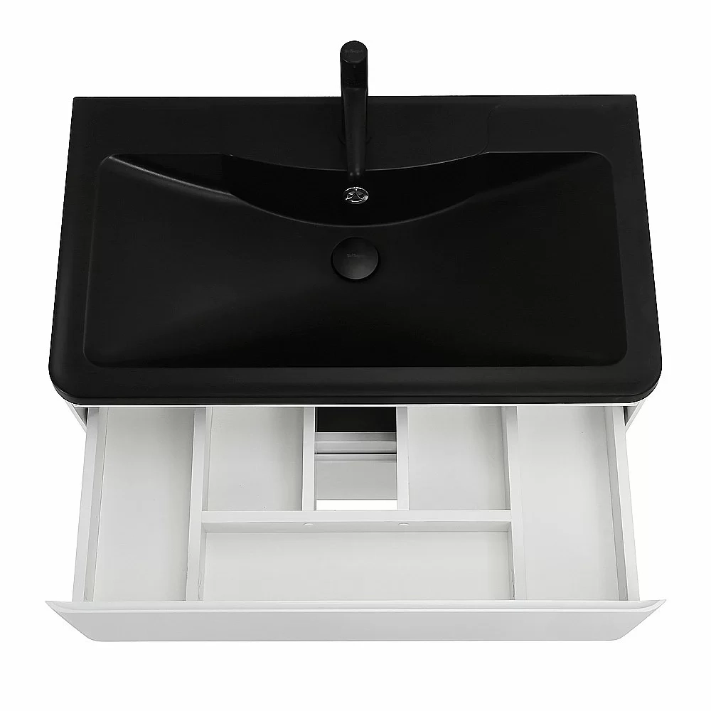 Тумба с раковиной BelBagno ALBANO 100 подвесная Bianco Lucido