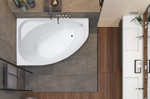 Акриловая ванна Vagnerplast HAPI 170x110 Left