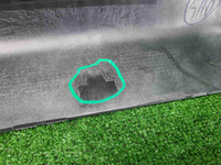 Накладка зад. бампера Mitsubishi Outlander 3 18-нв