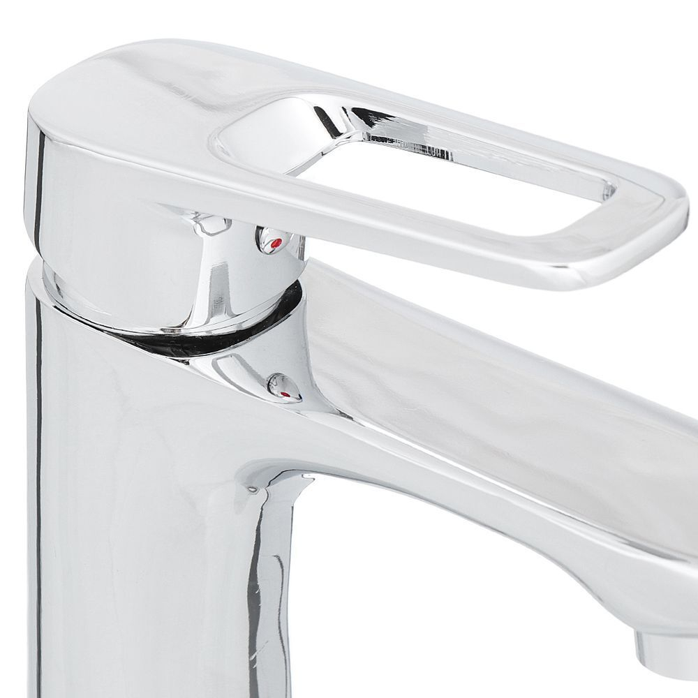 Смеситель для раковины, Frud, корот изл, с картриджем, хром, R10122