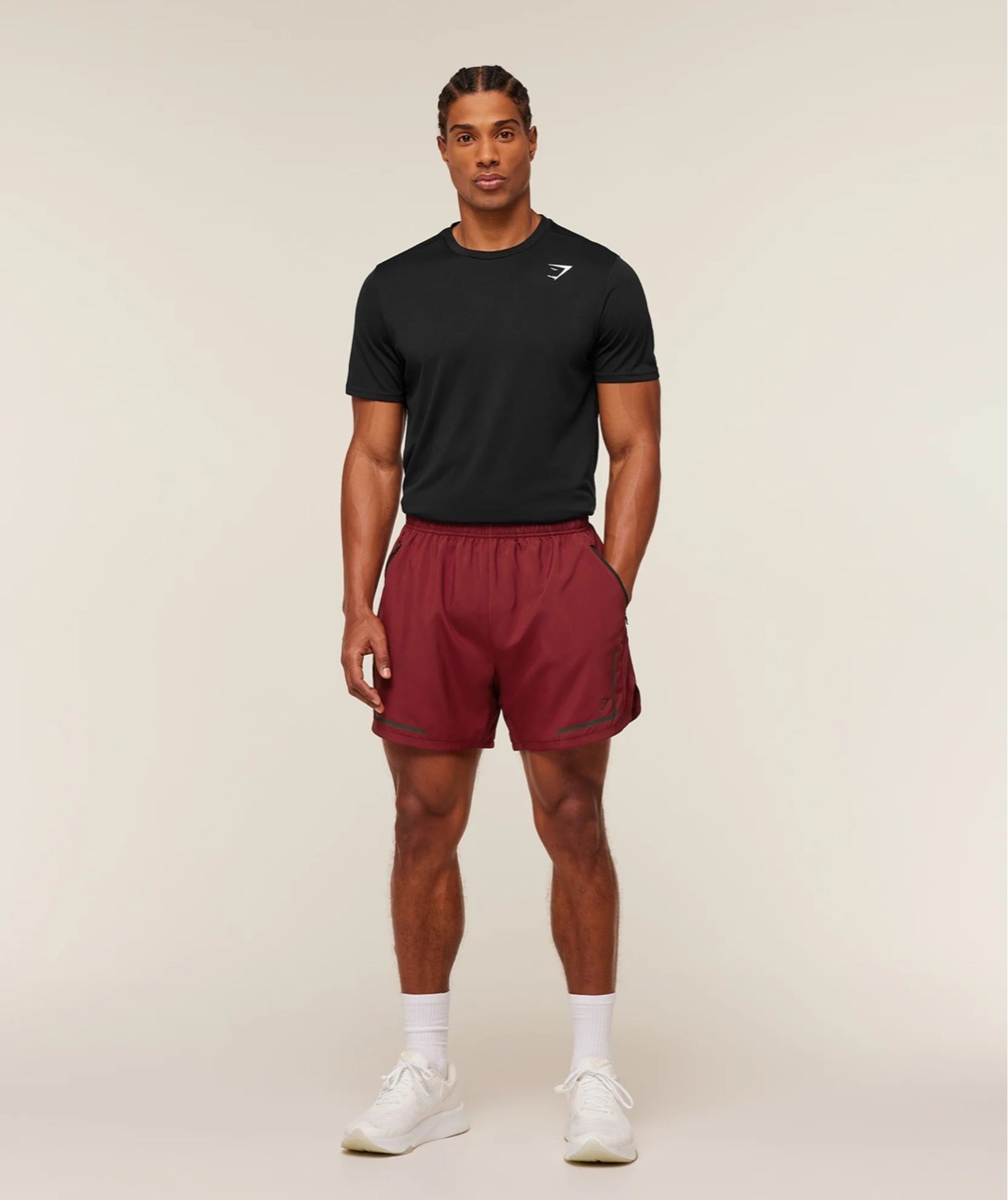 Шорты GYMSHARK Movement Sport 5" Shorts Red
