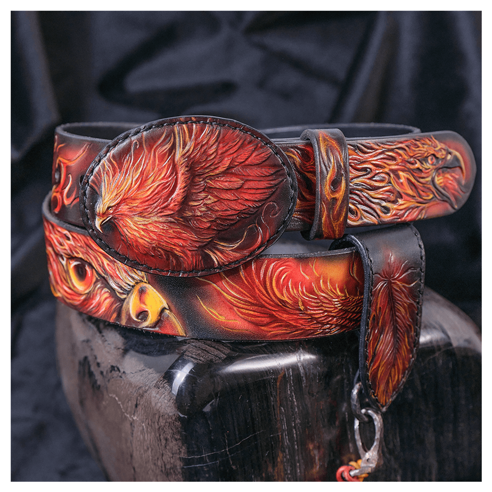 Кожаный ремень «Феникс»