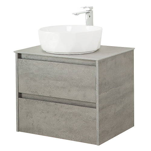 Тумба с раковиной и столешницей BelBagno KRAFT 70 Cemento Grigio